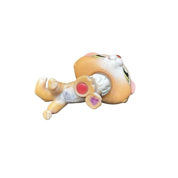 Littlest Pet Shop 2006 Generation 2 LPS #183 Corgi Puppy Brown Green Dot Eyes - Picture 5 of 6